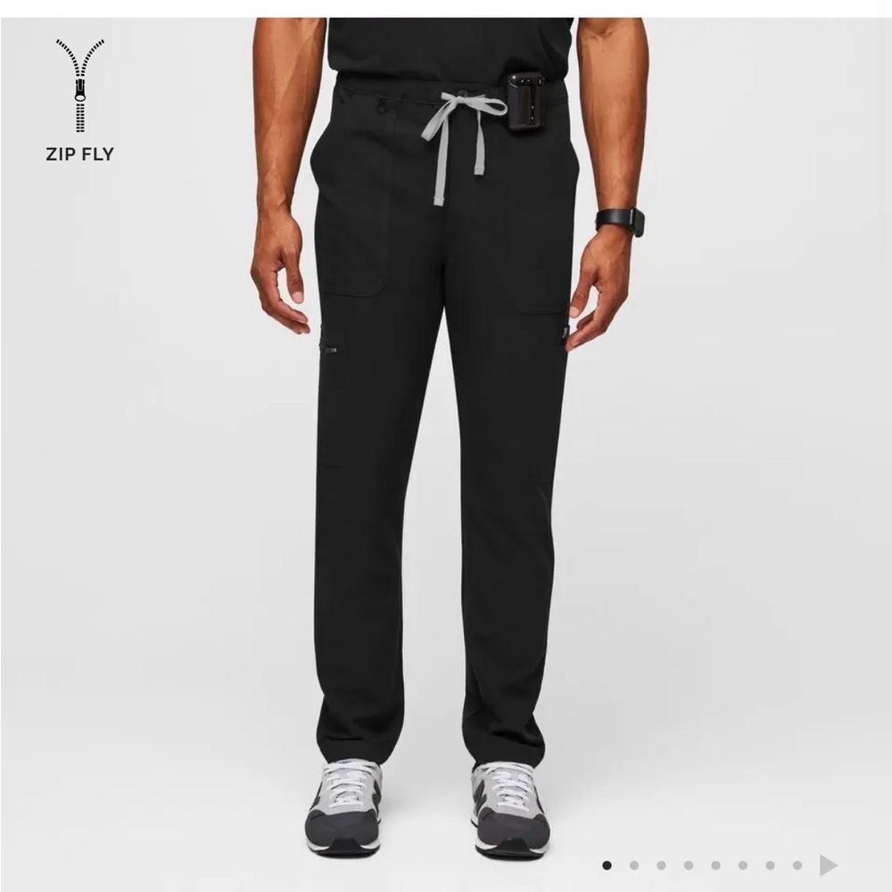 Cairo Cargo Scrub Pants - figs